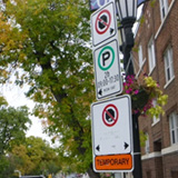 temporary sign