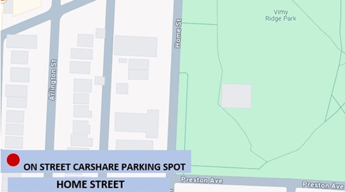 Home St at Preston Ave