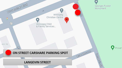 Rue Langevin at Provencher Blvd